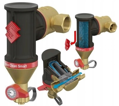 

Separator zanieczyszczeń Clean Smart 1" 30023