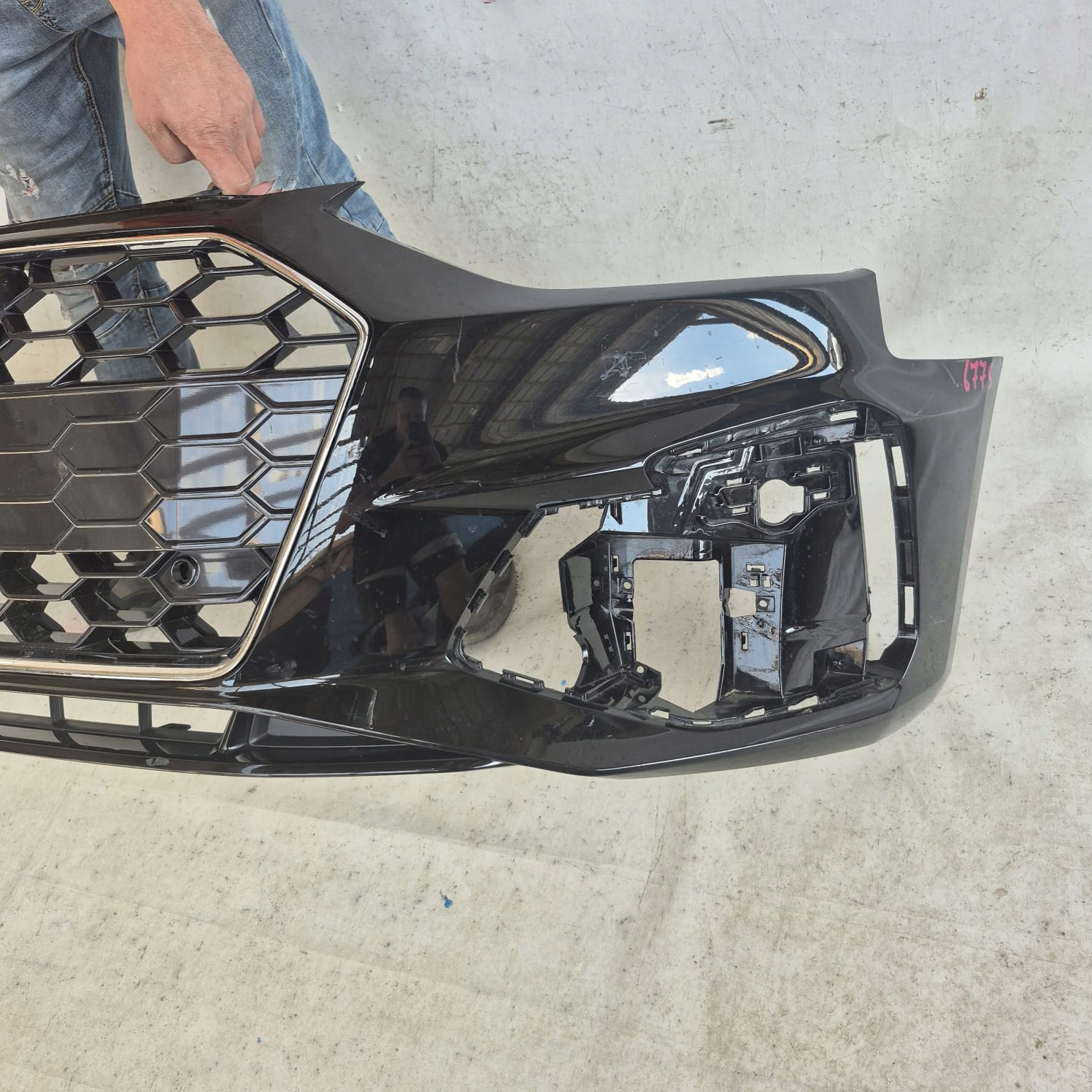 AUDI A4 B9 8W S-LINE LIFT 19-24 bumper front front PDC