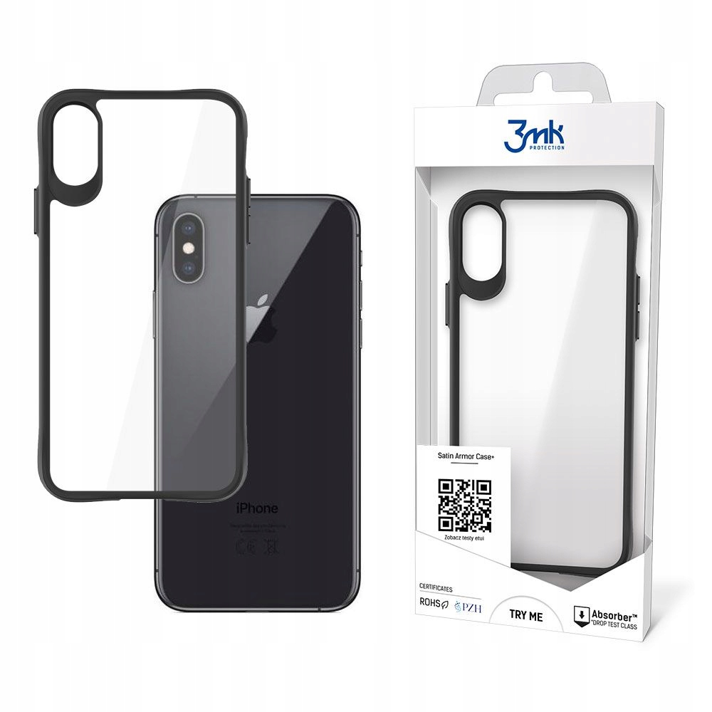 

Apple Iphone X/xs 3MK Satin Armor Case+