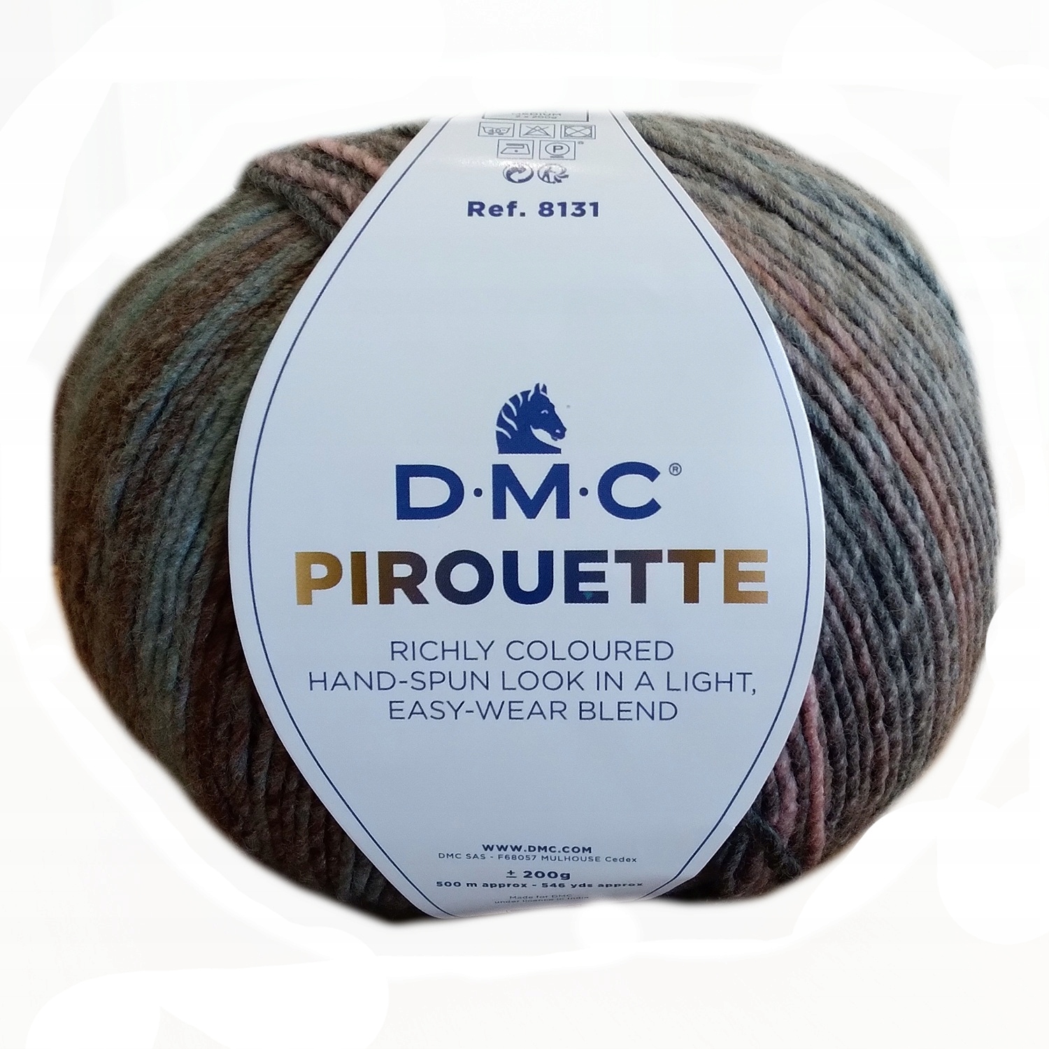 Włóczka DMC Pirouette kolor 801 melanż 200g