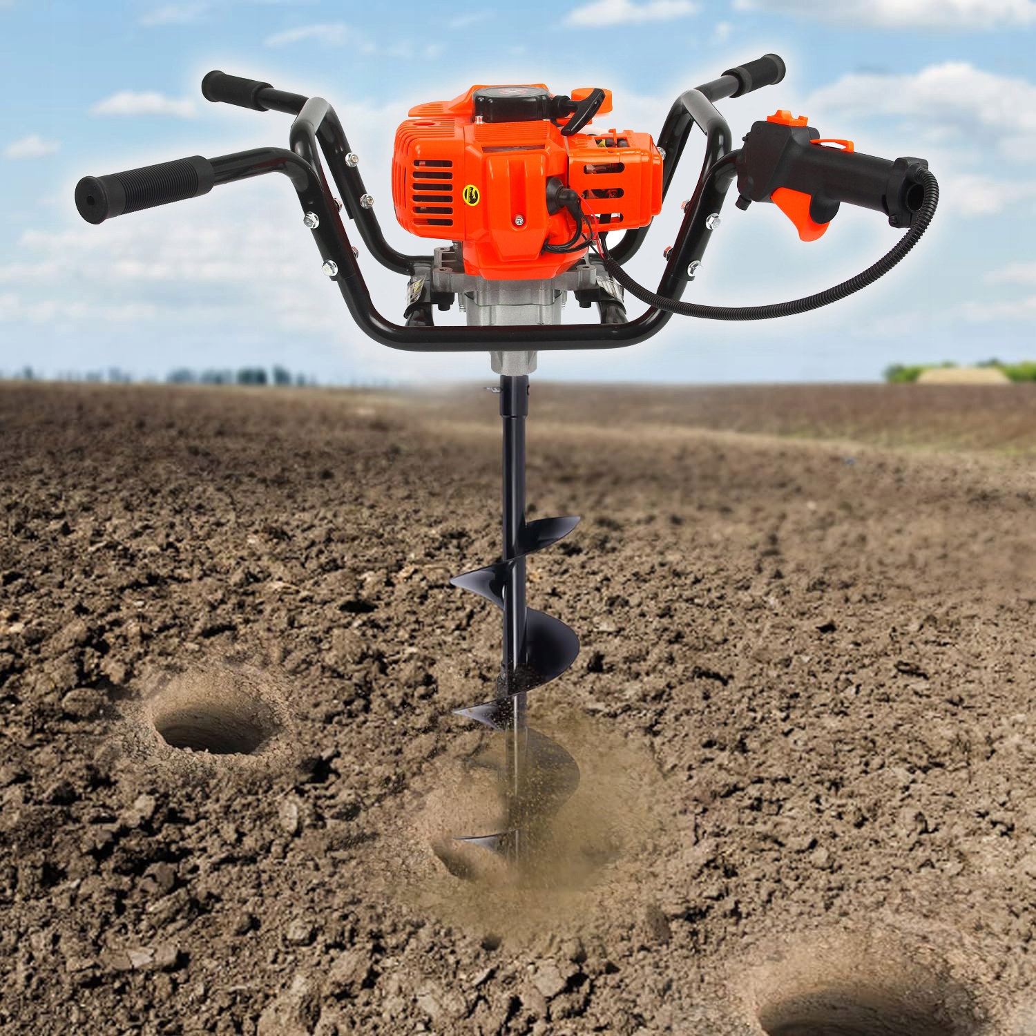 WIERTNICA GLEBOWA GLEBY ŚWIDER SPALINOWY 3 WIERTŁA Marka Demon