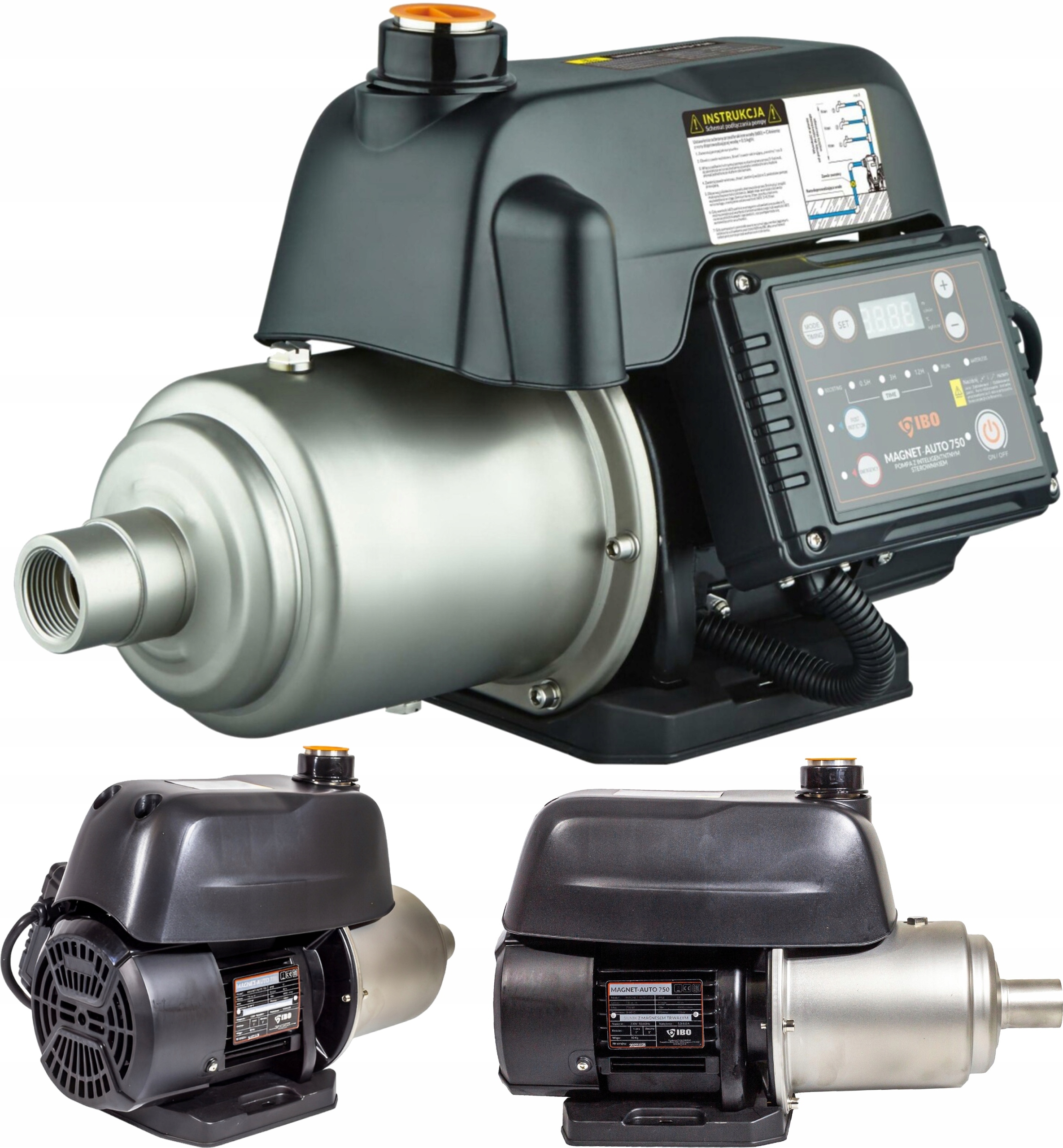 Povrchová Pumpa S Meničom Magnet 750 Výkonná Automatická Smart