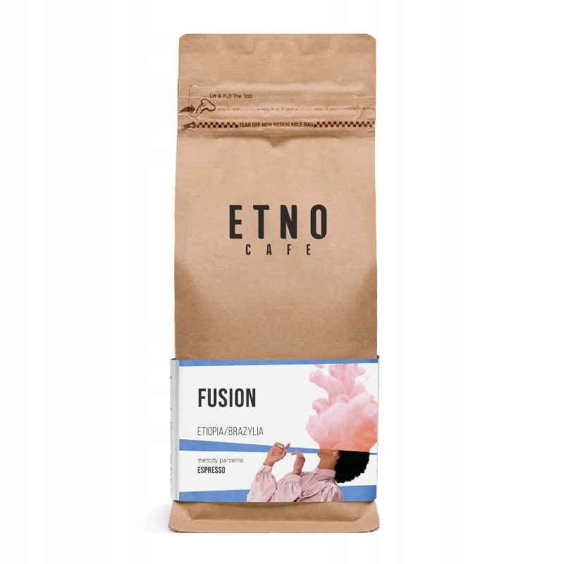 Kawa ziarnista Etno Cafe Fusion 100% Arabica 1000g