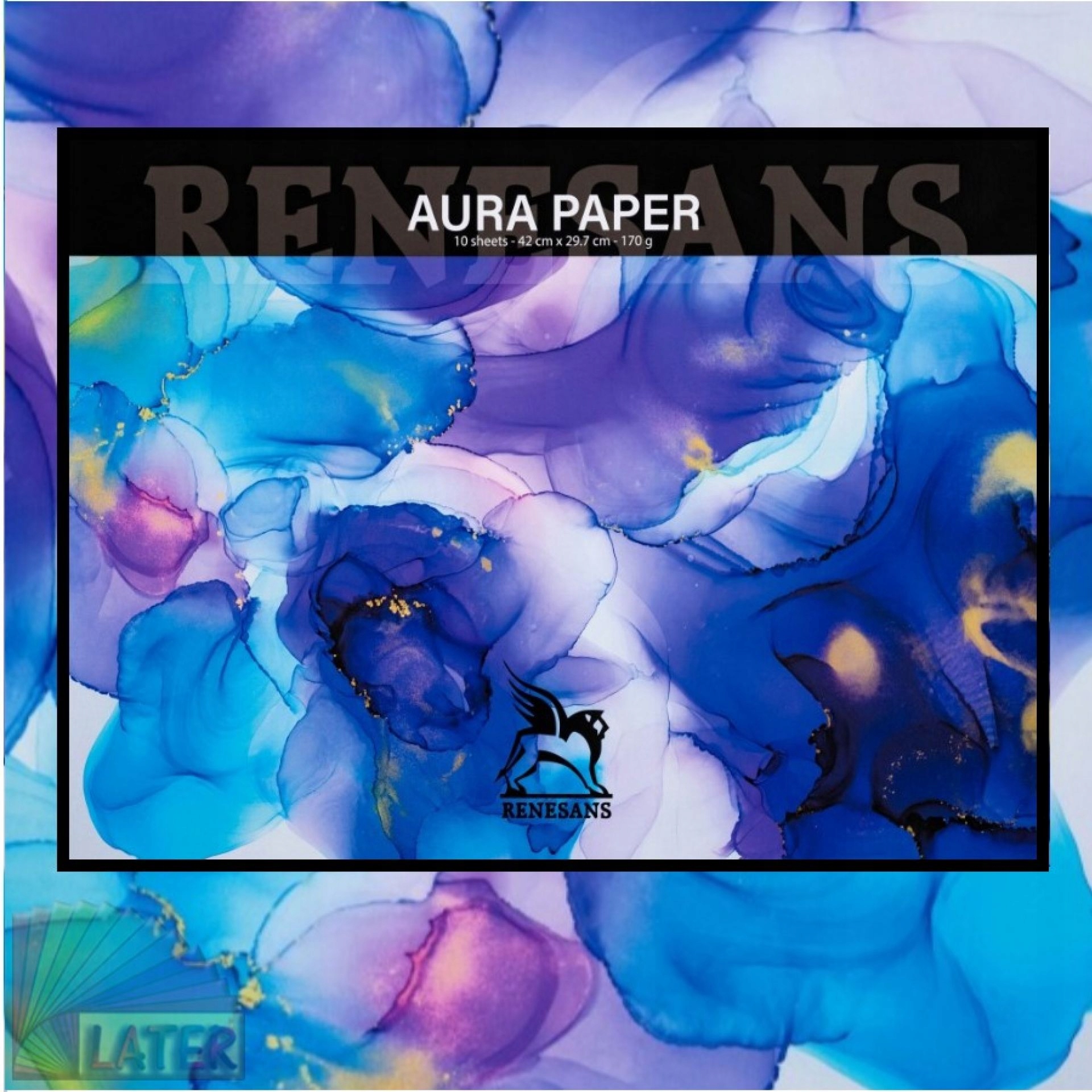 Blok na alkoholové inkousty Aura 170g A3