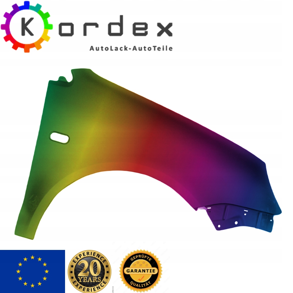 Blatník Volkswagen Polo IV 4 9N Každá Libovolná Barva 01-05 Pravý Přední