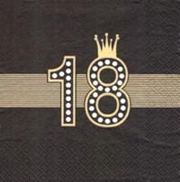 

Serwetki na 18 urodziny 18TH Hollywood Style