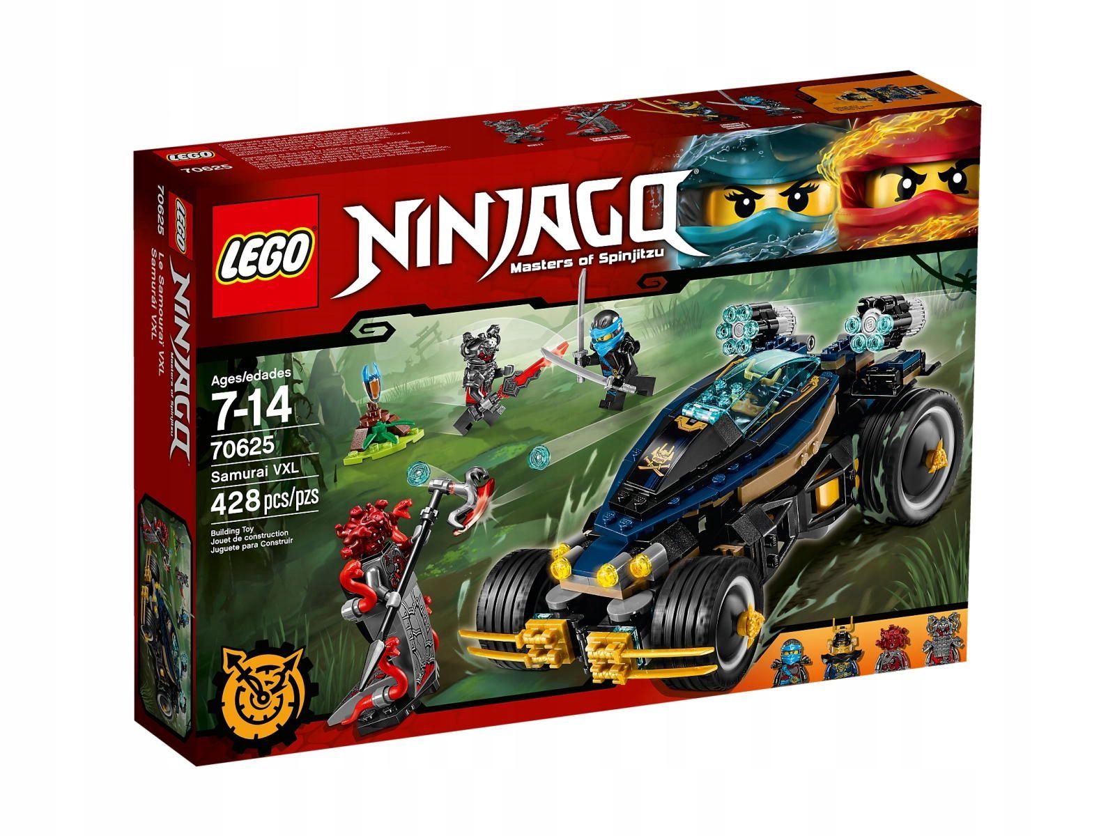 Lego Ninjago Samuraj VXL Unikát Nová Sada 70625