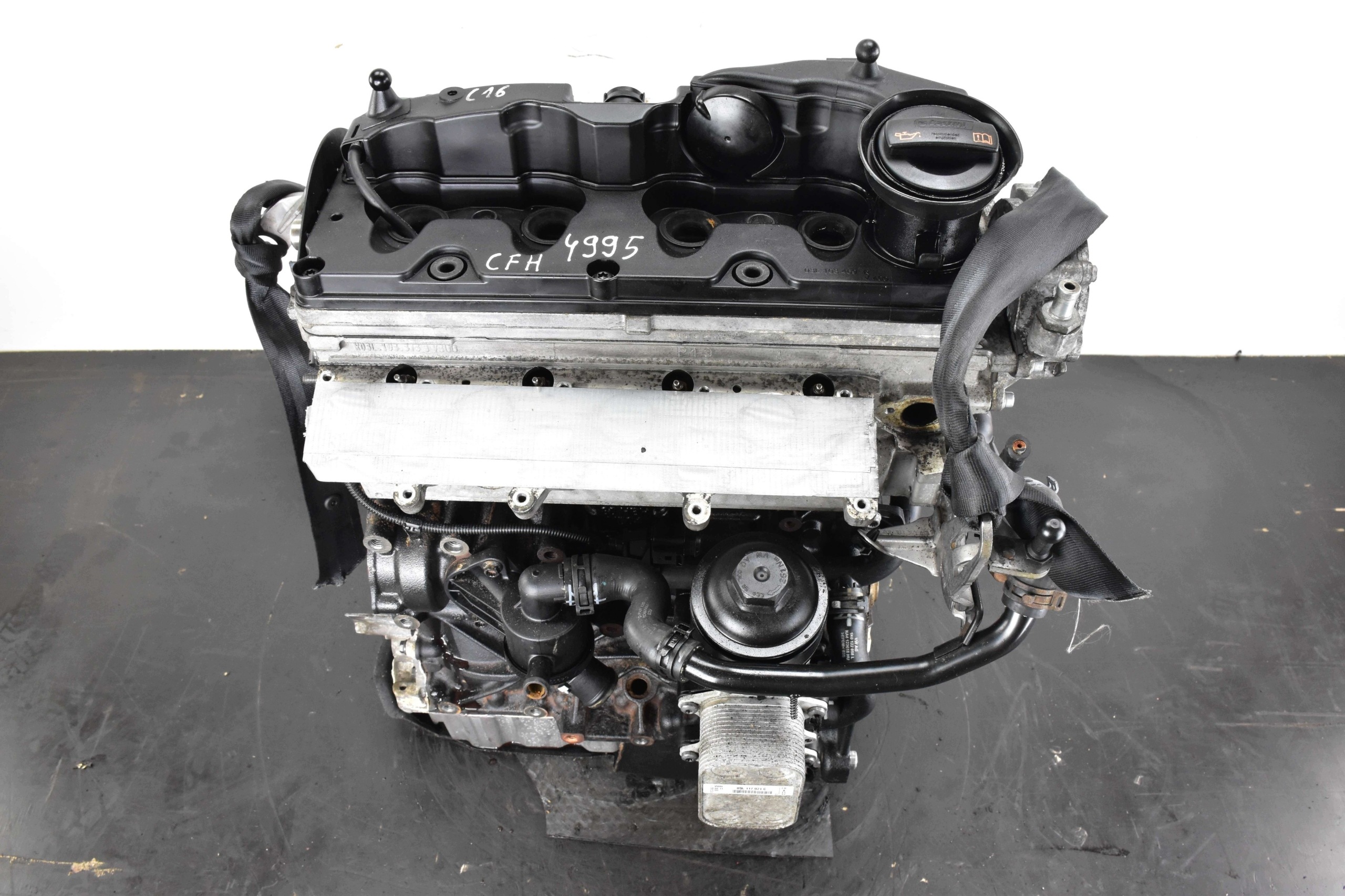motore SCIROCCO III YETI CADDY IV GOLF VI 2.0 TDI 140KM CFH @ KOMPRESJA @