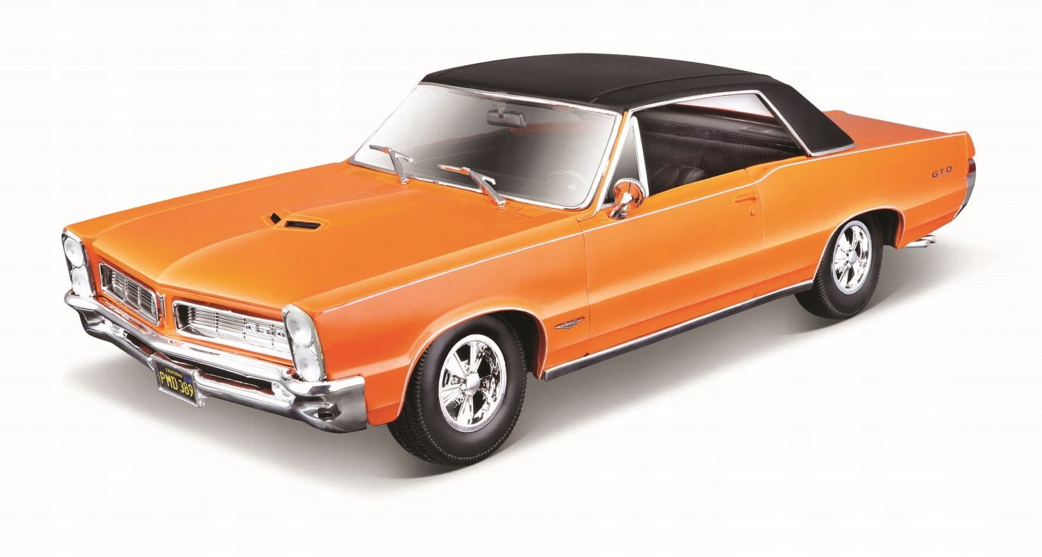 Maisto 1965 Pontiac Gto, Hurst edition, oranžová, 1:18