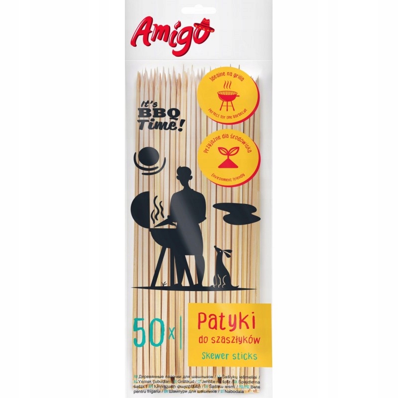 

Patyczki Do Szaszłyków 50SZT Amigo