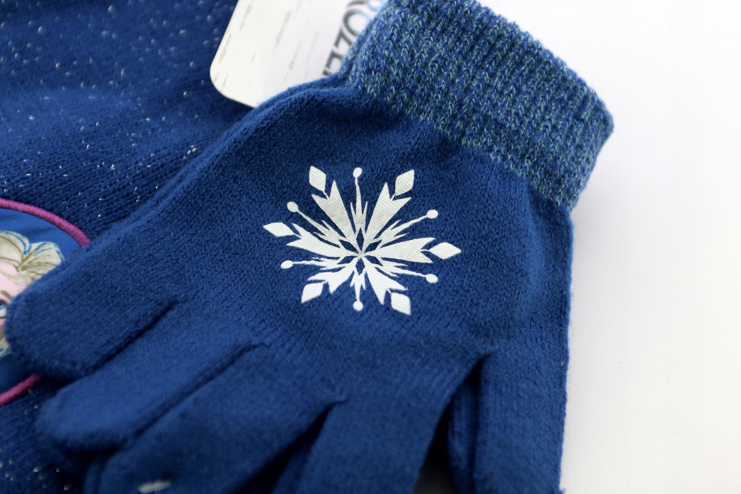 DISNEY Frozen Kraina Lodu Czapka Zimowa Rękawiczki Płeć dziewczynki