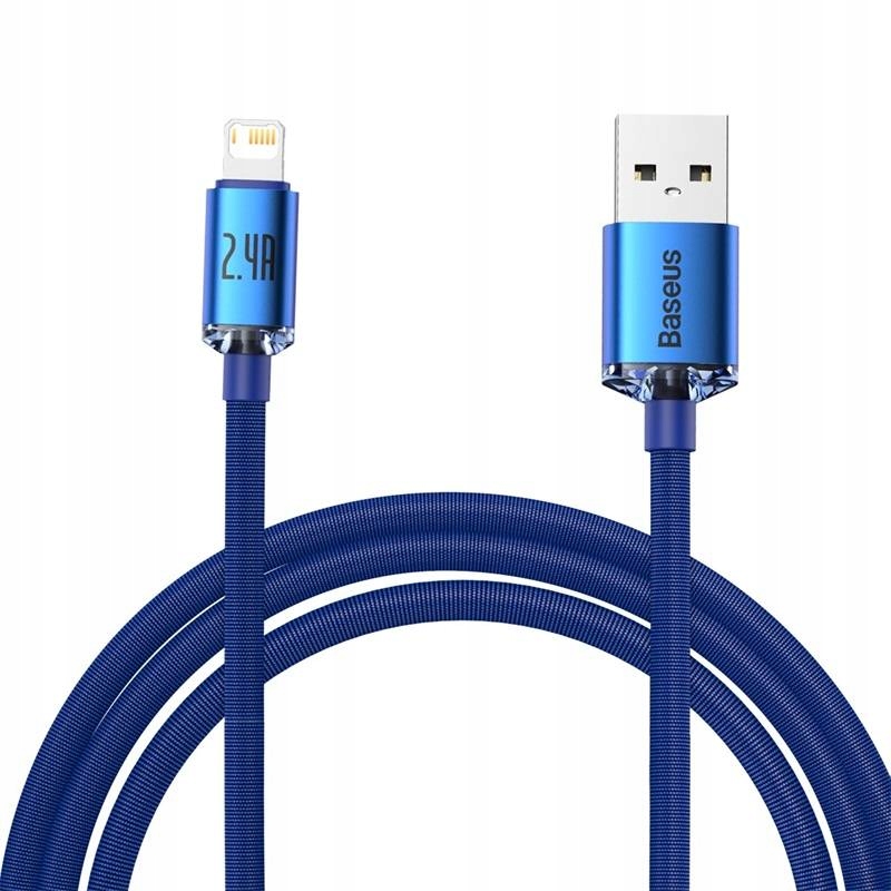 

Kabel Usb do Lightning Baseus Crystal 2.4A, 2m