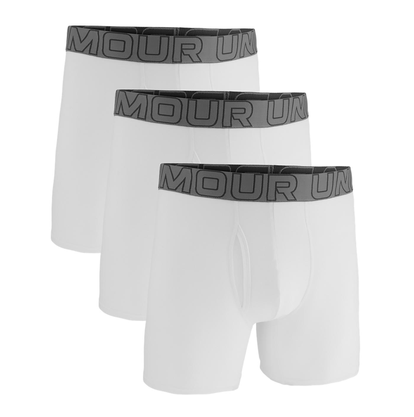 Pánské boxerky Ua Performance Cotton Solid 6''
