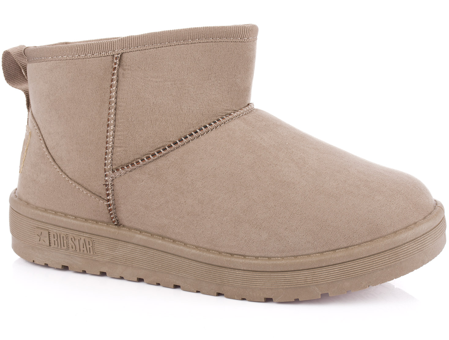 BIG STAR BUTY BOTKI ŚNIEGOWCE OCIEPLANE FUTERKIEM DAMSKIE BEŻOWE r. 39