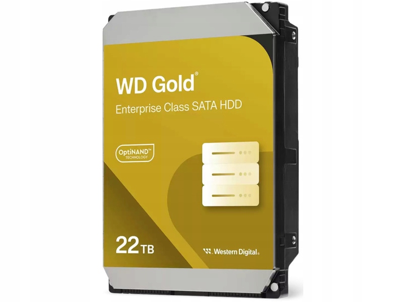 Dysk Wd Gold Enterprise Class WD221KRYZ 22TB Hdd