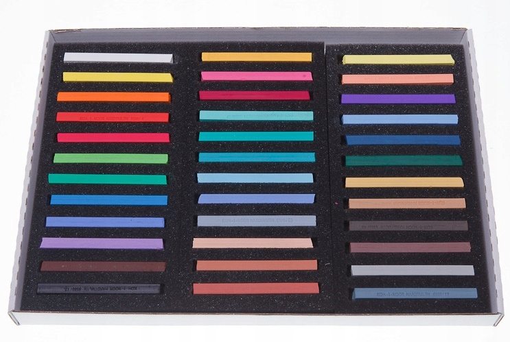 PASTELE SUCHE TOISON DOR 36 KOLORY 8585 OKAZJA Marka Koh-I-Noor