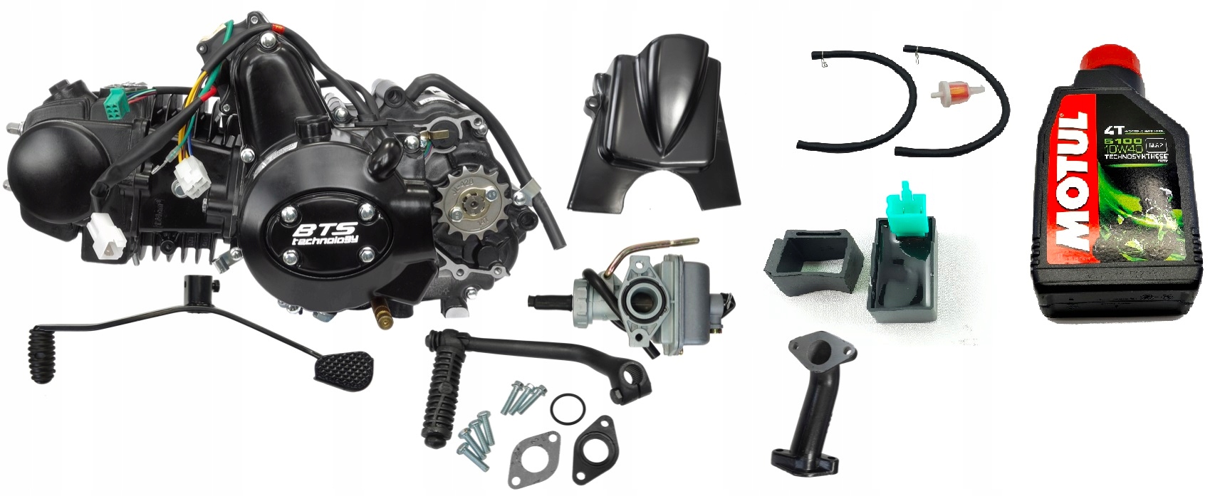 

Silnik 125cc Bts 4T aluminiowy cylinder Motorower