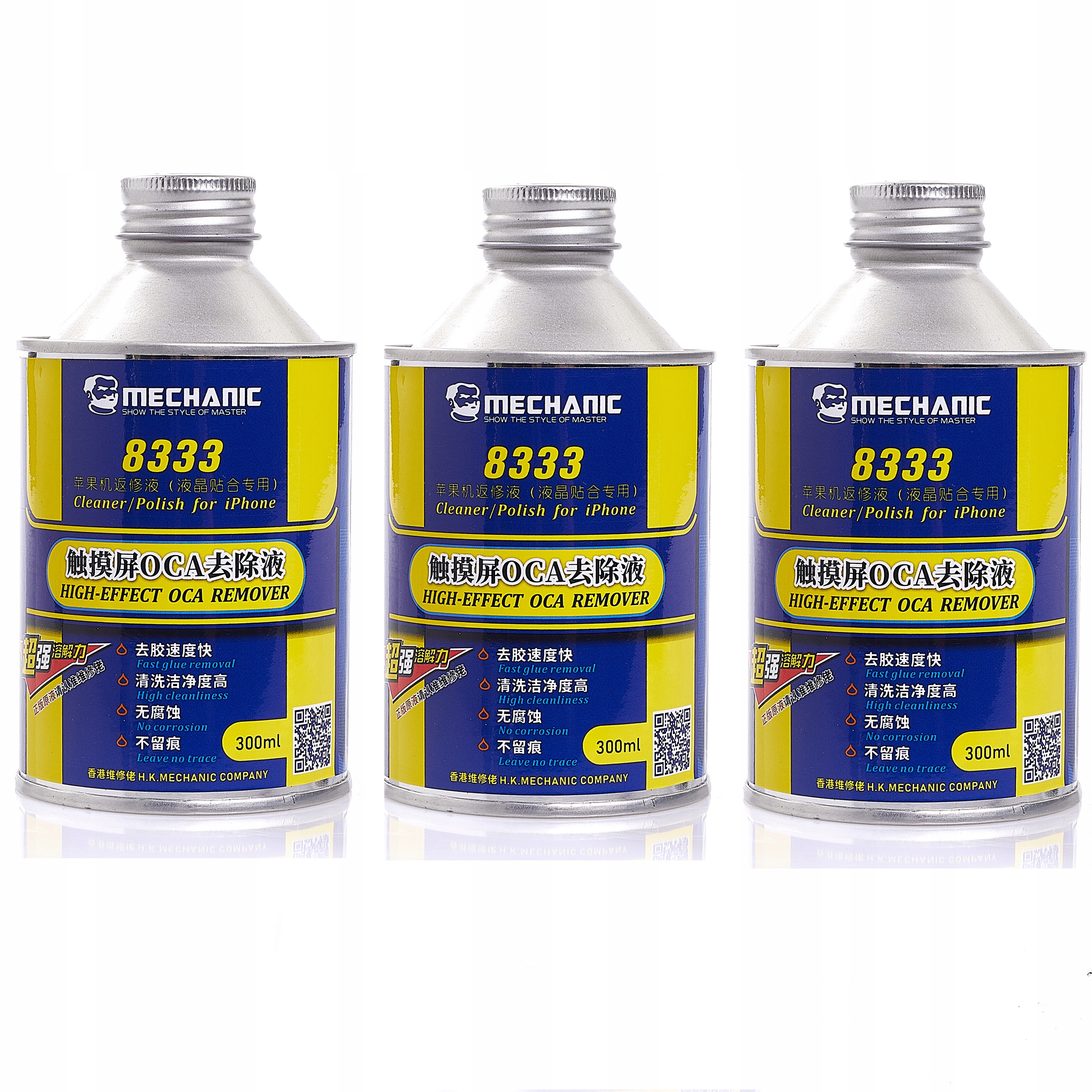 Sada 3 Odstraňovačů Lepidla Oca 8333 Dispergátor