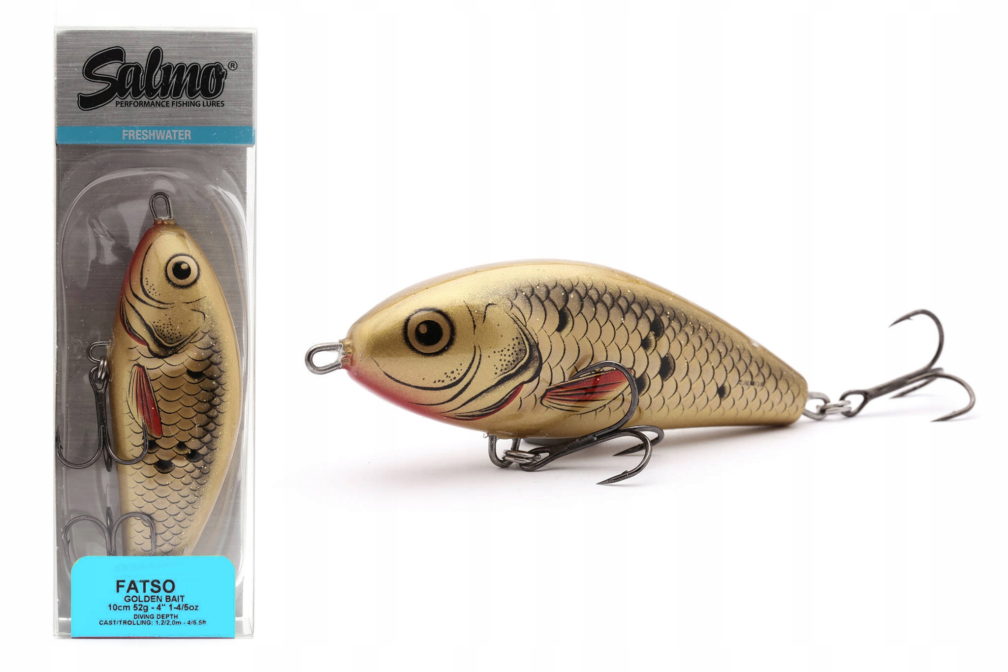 Wobler Salmo Fatso Sinking 8cm QFA113