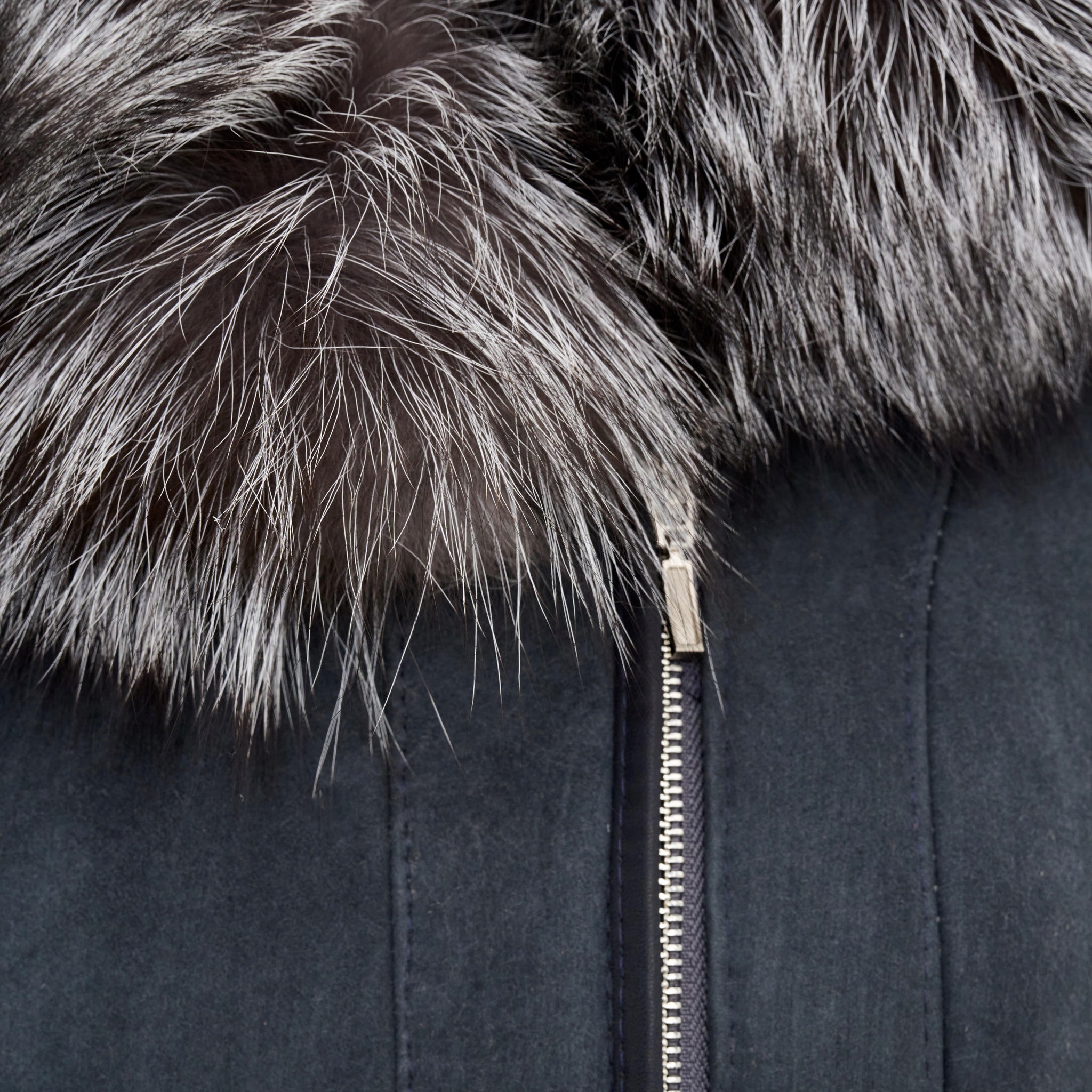 Kożuch Damski Naturalny z Naturalnym Futrem - Marzenka - S EAN (GTIN) 5906124546514