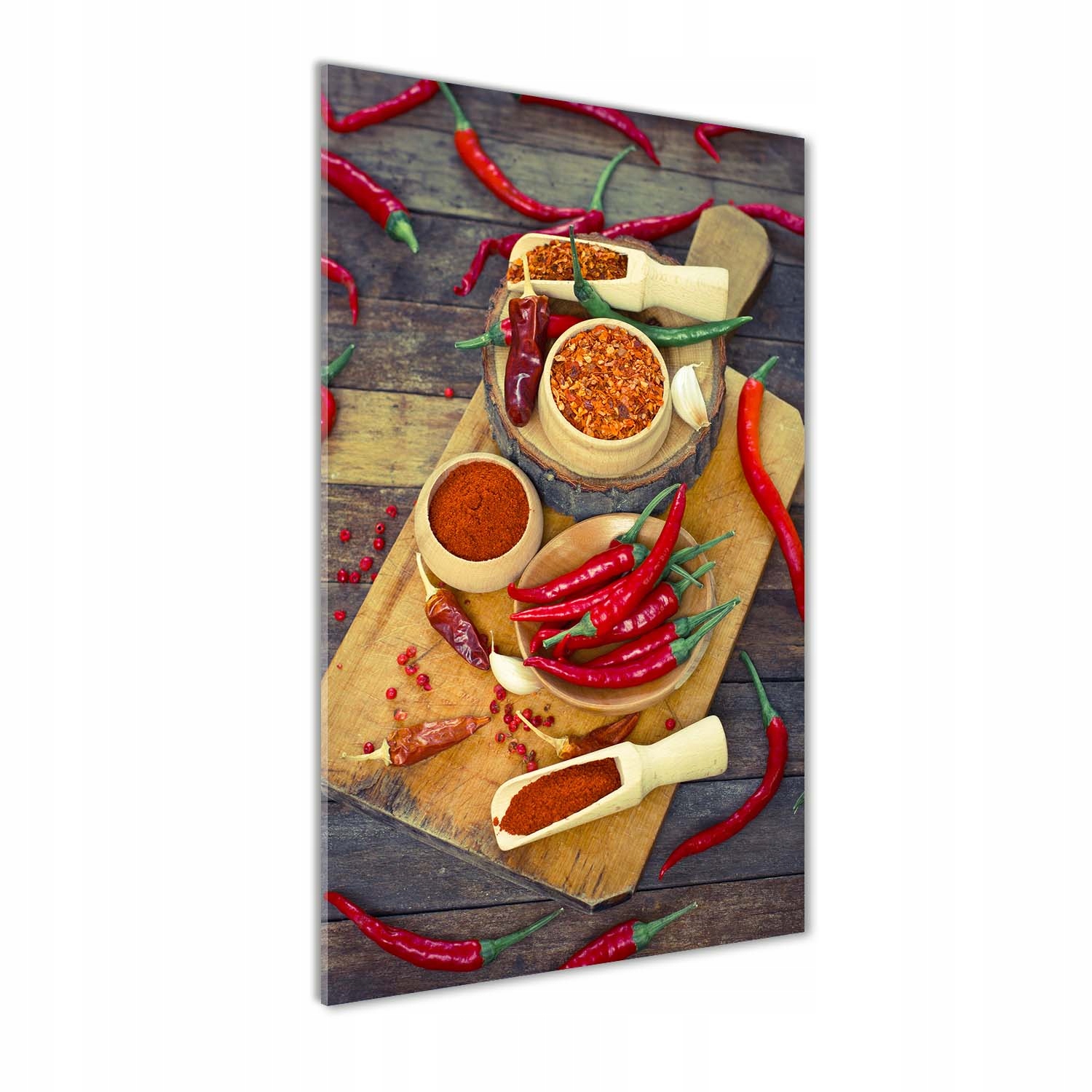 

Foto obraz szkło akrylowe Papryczki chilli 50x100