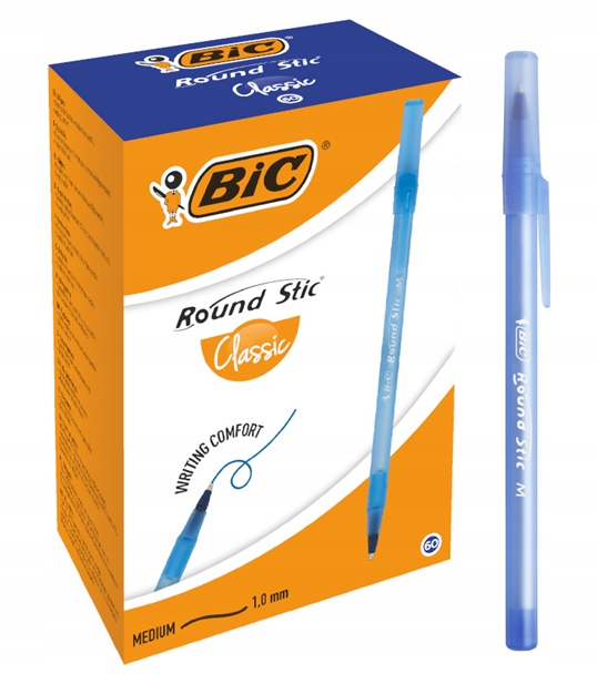 

Bic Round Stic Classic Długopis Niebieski 60SZT.