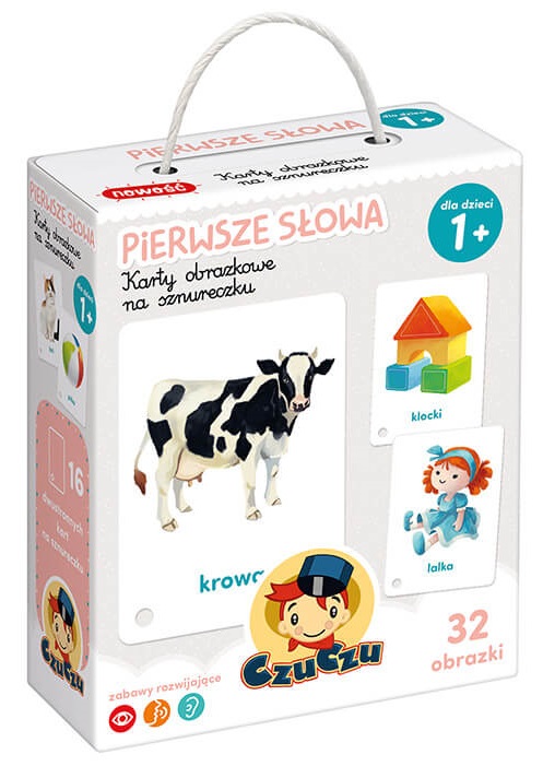CzuCzu Karty obrazkowe Pierwsze słowa 1+