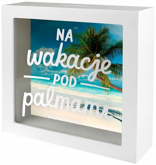

Skarbonka Na Wakacje Pod Palmami Dla Podróżnika