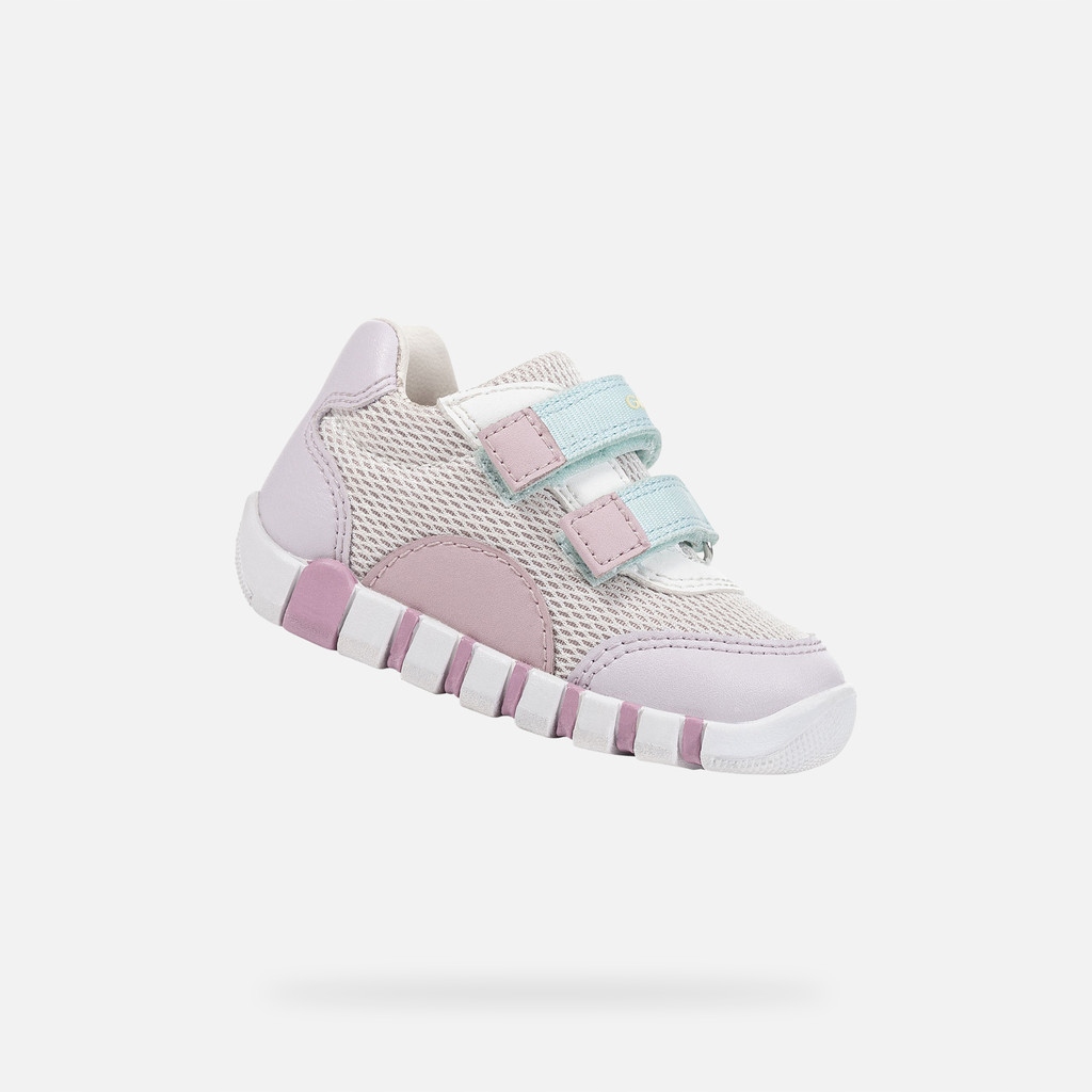 Geox Obuwie First Steps B Iupidoo Girl B3558A C8842 Pink/lilac Roz. 21