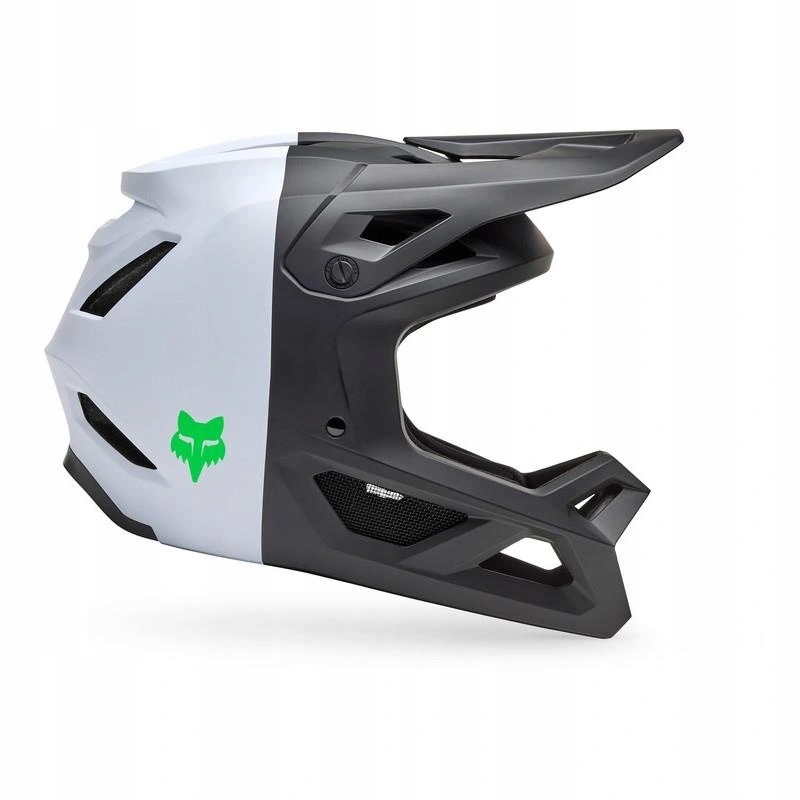 Dětská cyklistická přilba Fox Junior Rampage Ce 5050 Black/white černá bílá