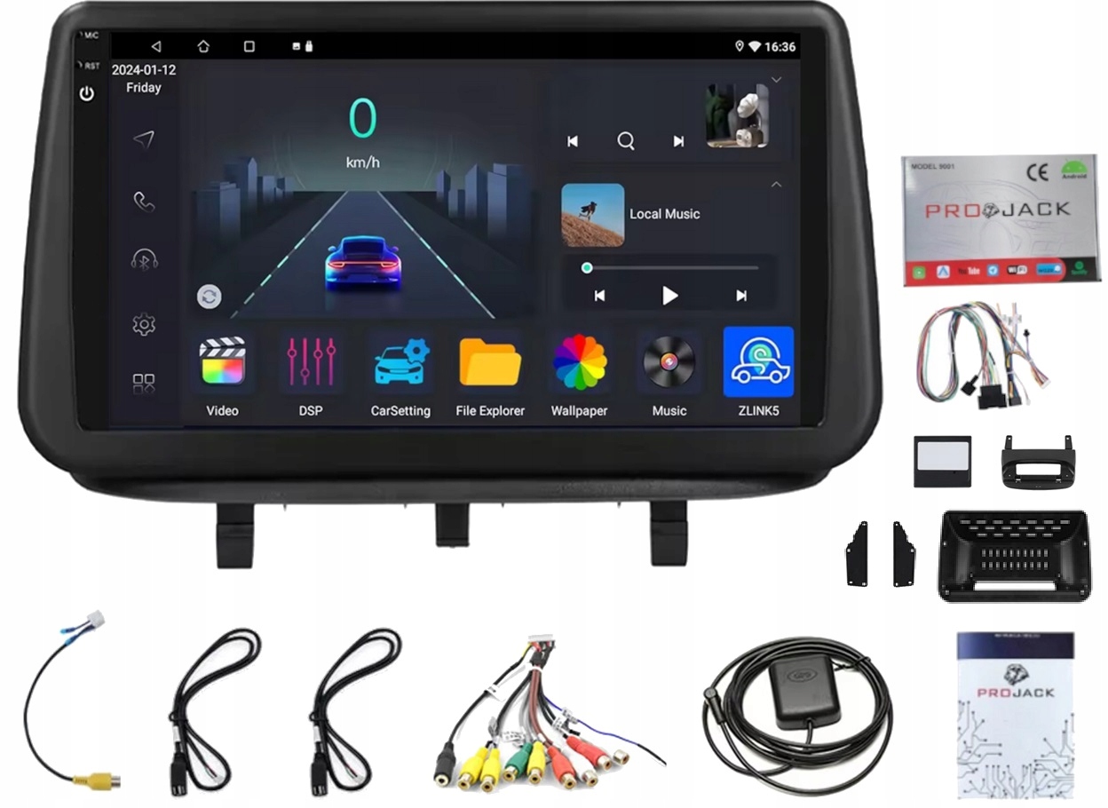 Rádio Navigace Opel Meriva B 2010-2017 Usb Wifi Carplay Android 4GB 64GB