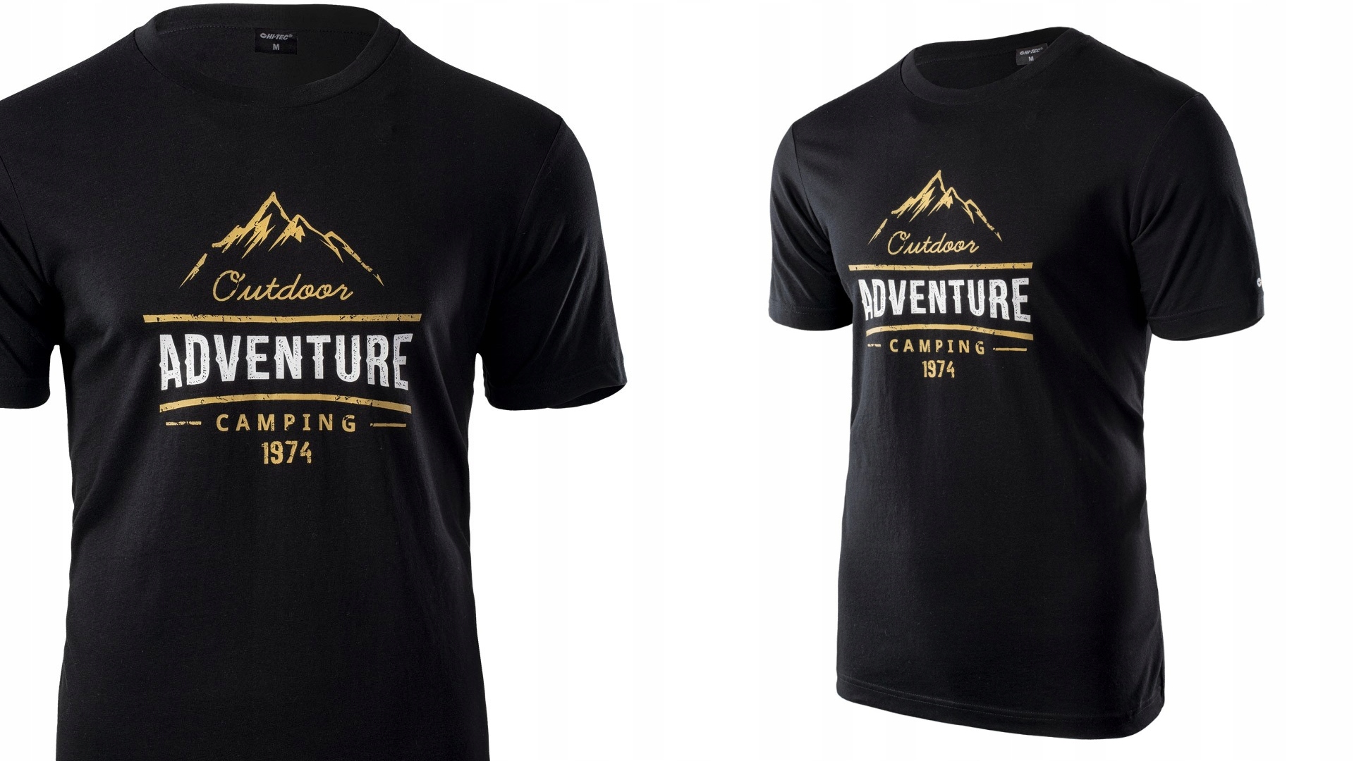 

Koszulka męska czarna Hi-tec t-shirt męski Lore XL