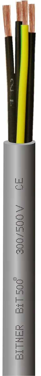 

Przewód sterowniczy BiT 500V 4G1,5 4x1,5 S54476 1m