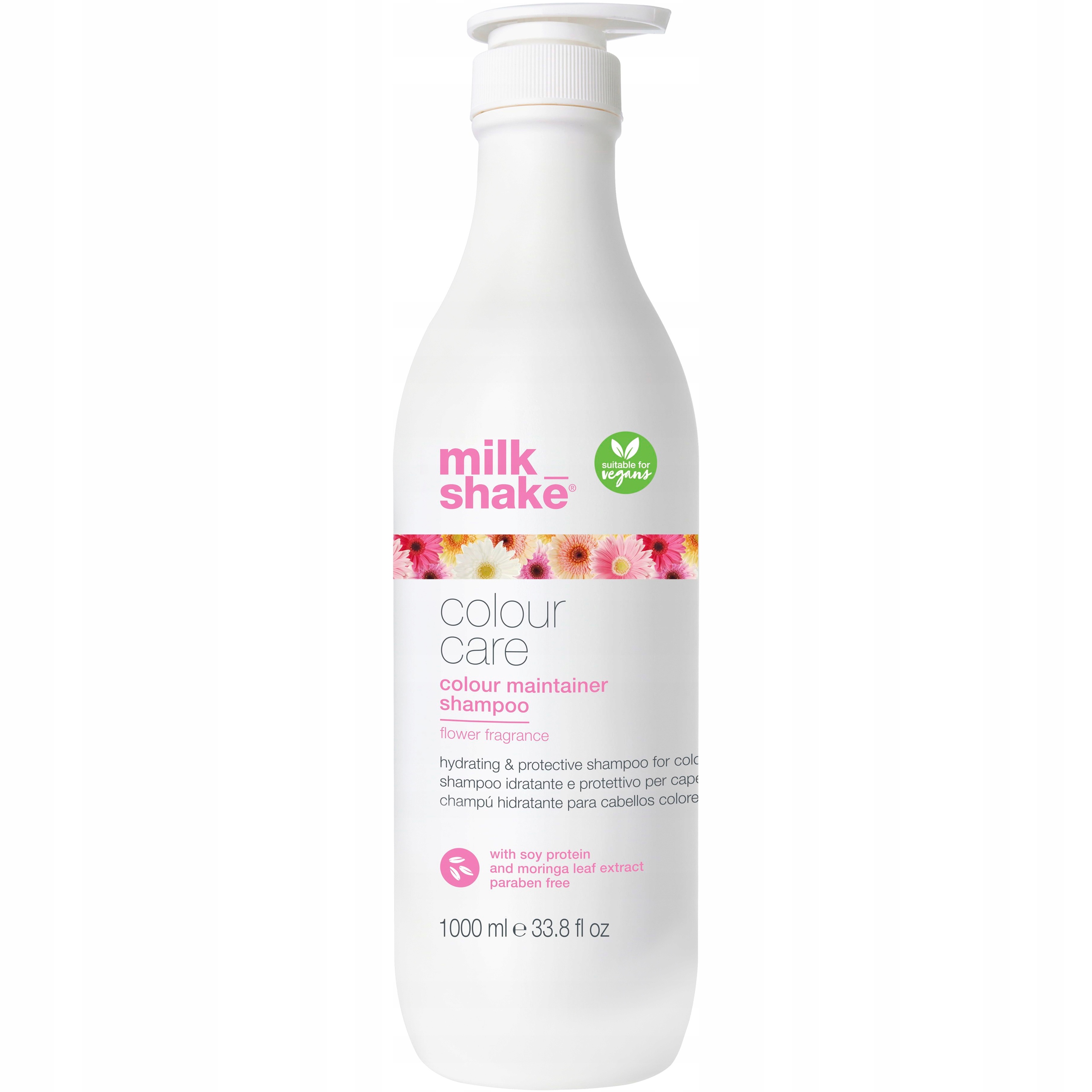Milk Shake Colour Care Flower 1000 ml veganský šampon pro barvené vlasy