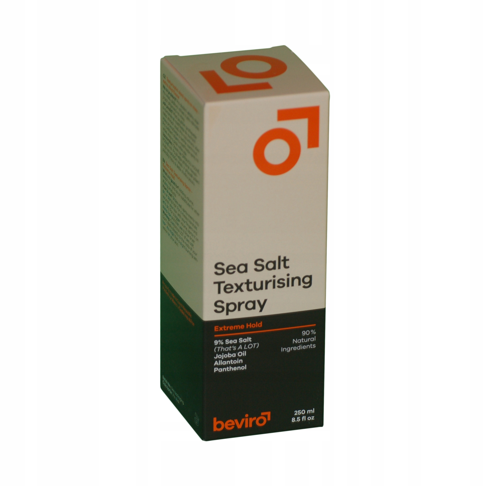 Lak na vlasy velmi silný Beviro Sea Salt 250 ml