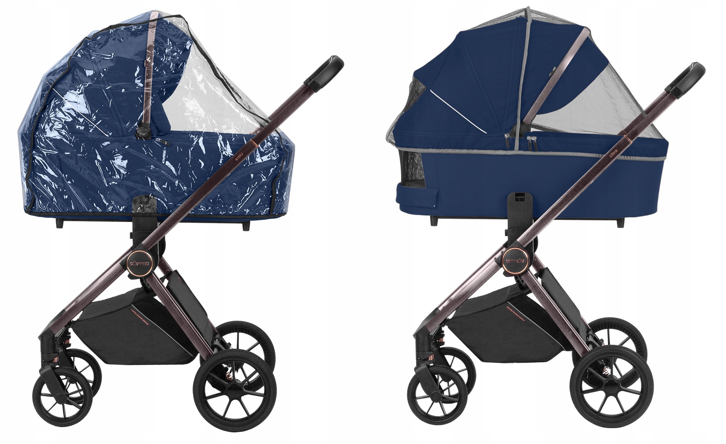 Carrello Ultra WÓZEK WIELOFUNKCYJNY Zestaw 2w1 Kompaktowy Lekki +Akcesoria Liczba kół 4