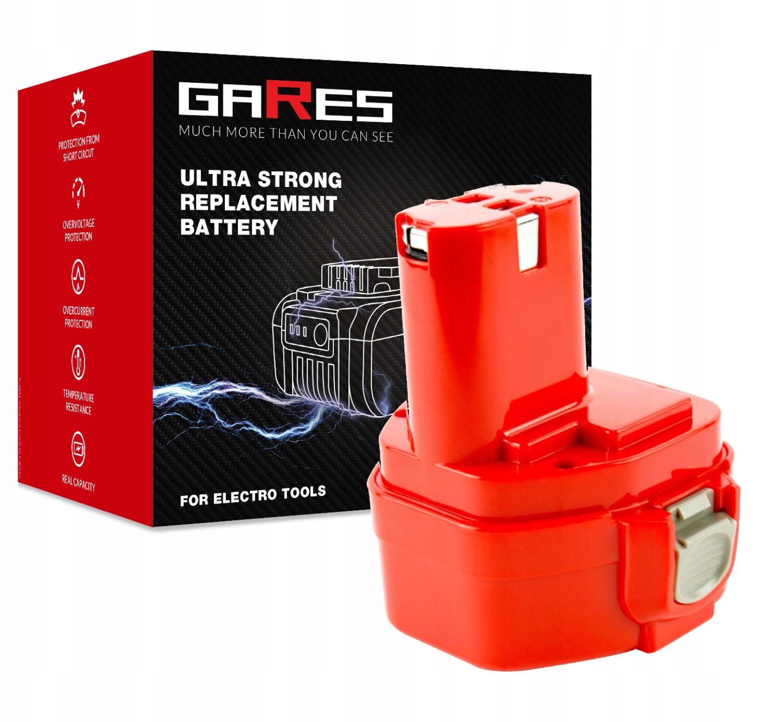 Akumulátor pro Makita DA312DWD UCI20DWA 1050D 192698-8 12V 2Ah