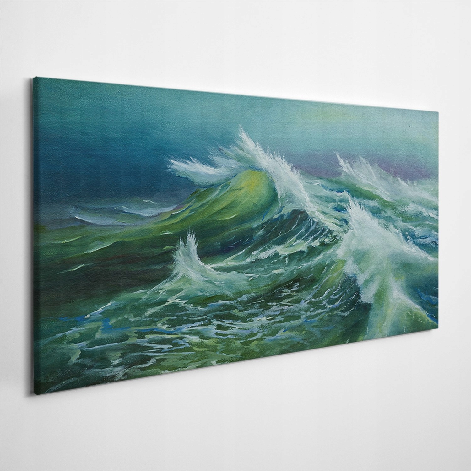 

Zdjęcie na foto-obrazie Morze Fale Sztorm 120x60