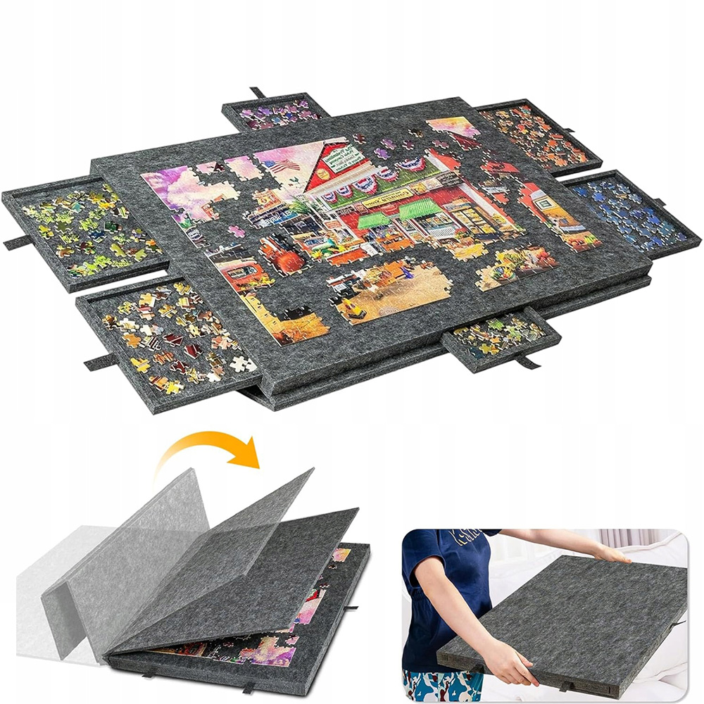 Mata Organizer Tablica Do Układnia Puzzli Składana Z 1000 Elementów