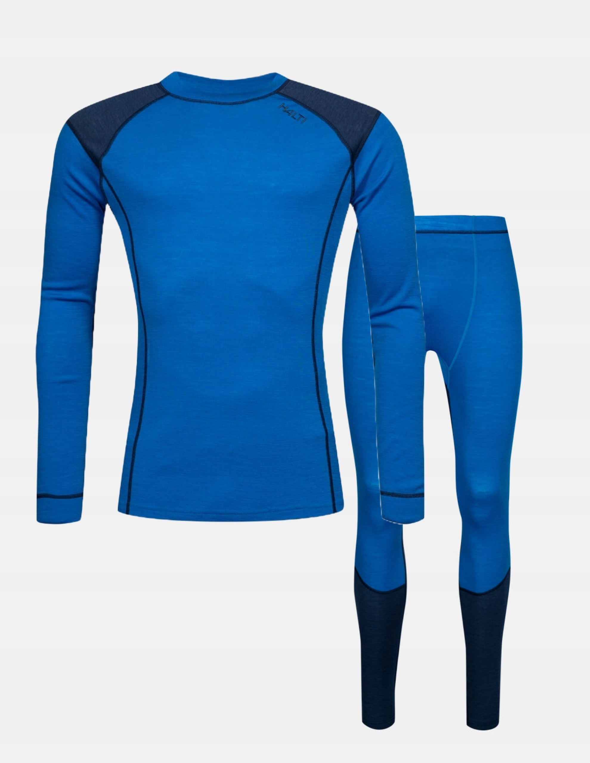Pánský termoaktivní komplet Halti Hossa II Merino 100% modrý XXL