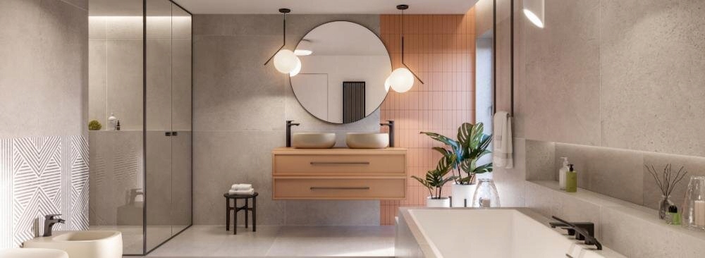 Bateria KFA ARMATURA Amazonit 4622-815-00 CHROM Typ montażu stojąca