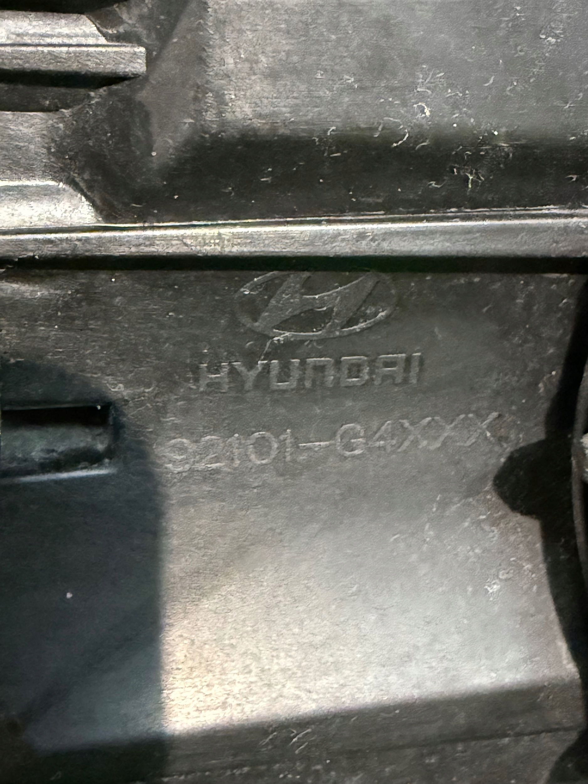 REFLEKTOR left HYUNDAI I30 III DOSWIETLANIE NR:690