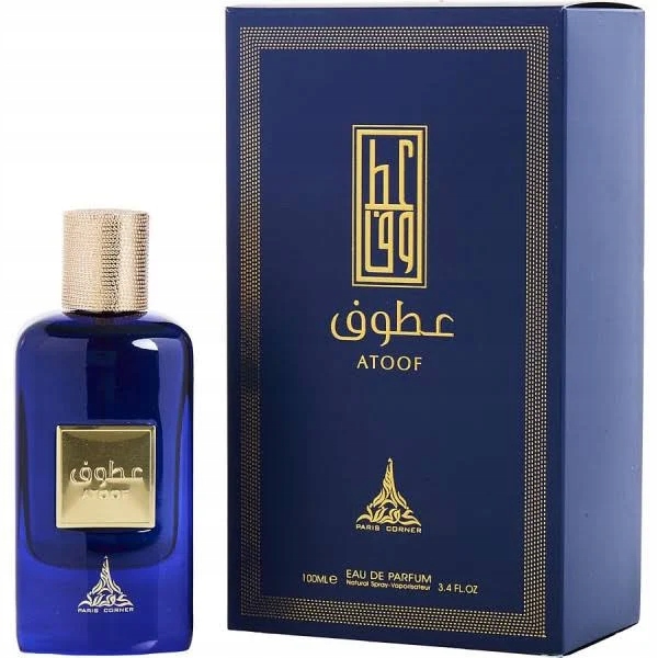 Paris Corner Atoof 100ML Unisex Parfémovaná Voda Dámské Parfémy Pro Muže