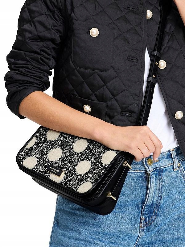 Kate Spade New York Černá Kabelka Se Vzorem