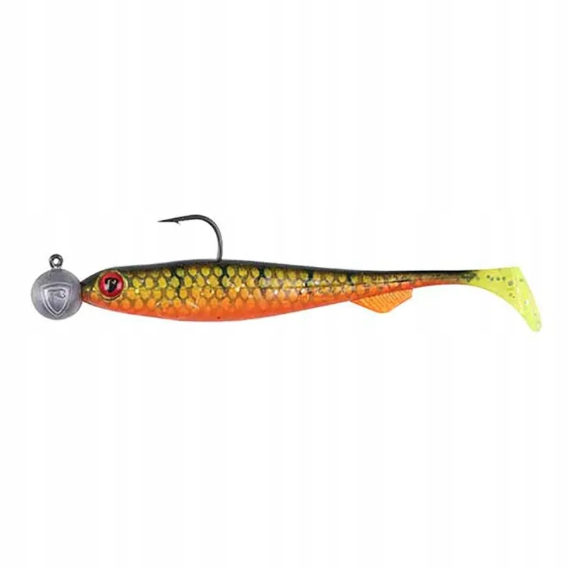Przynęta gumowa Fox Rage Bulk Loaded Slick Shad 9 cm Uv Natural Perch