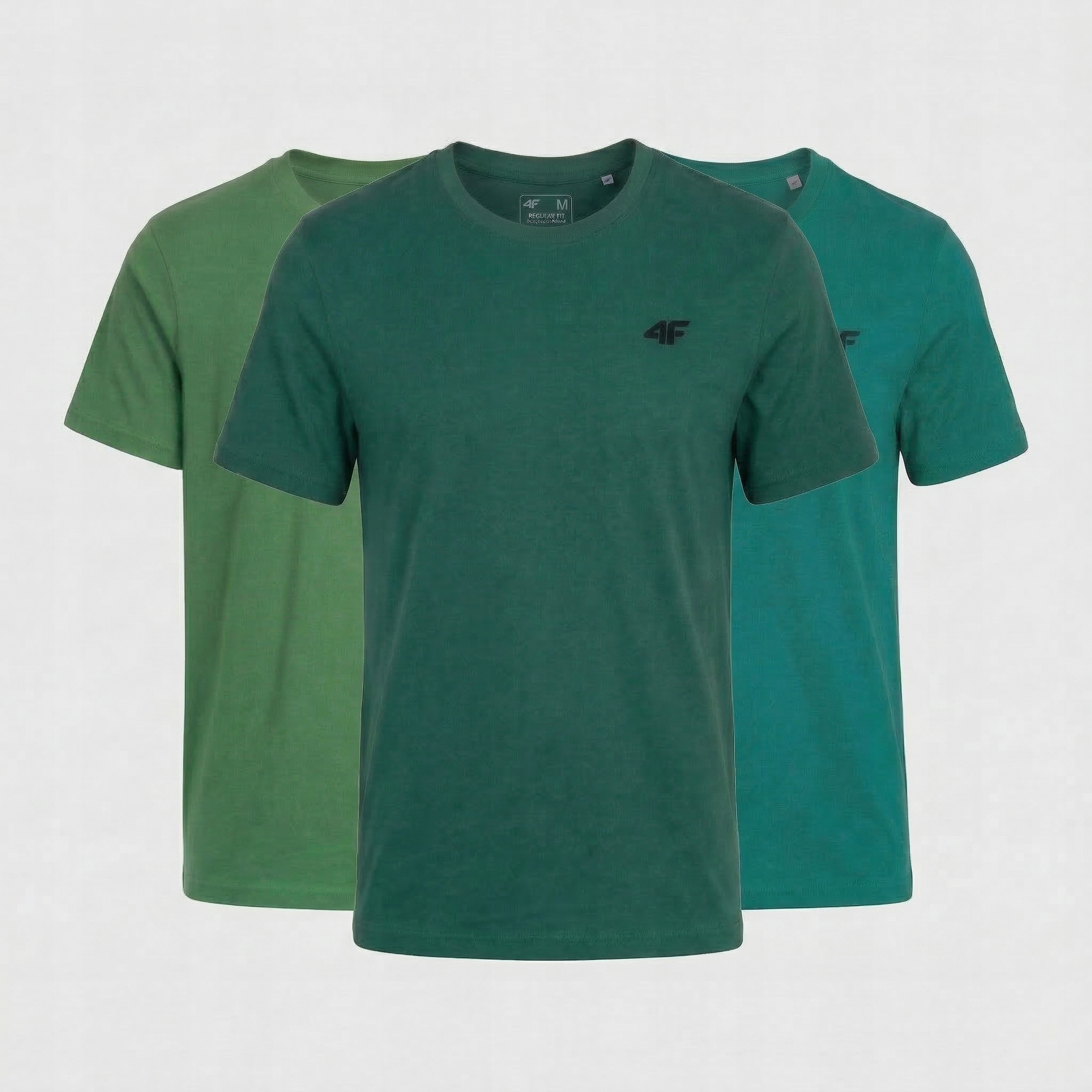 Tričko Pánské Limitované 4F Tričko Komplet Set 3 Kusů 5XL M3948 SS26