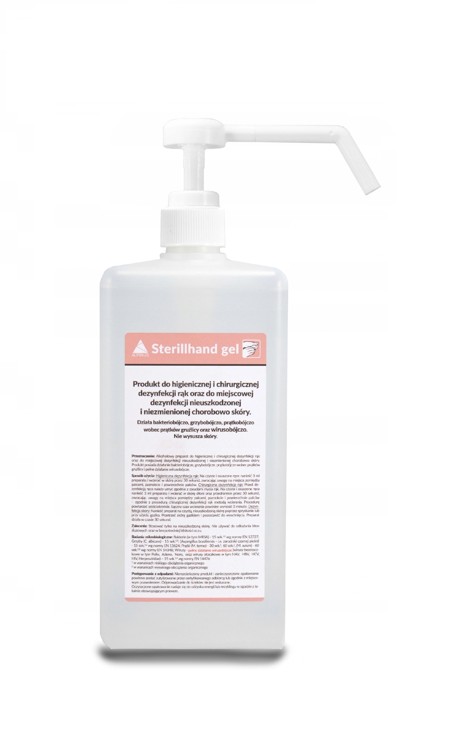 

Sterillhand Gel 500ml Żel Do Dezynfekcji Rąk