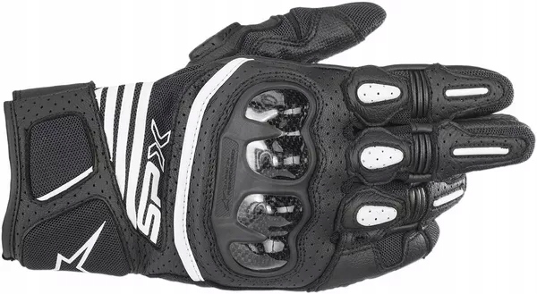Rukavice Alpinestars Spx Air Carbon v2 čierna/biela XL