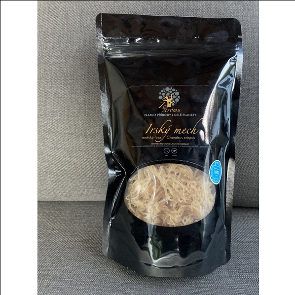 Levně Irský mech velkého typu, čerstvý Raw (nesušený) 250 g