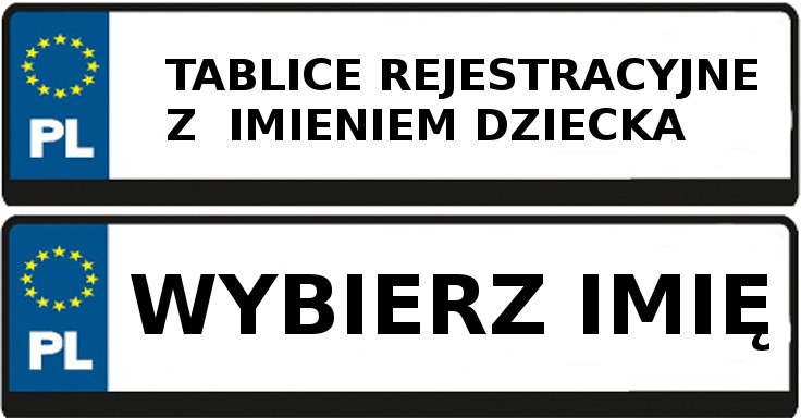

Tablica Rejestracyjna Do Pojazdu - Prawo Jazdy